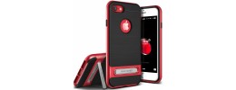 For iPhone XR Ultimate U Design Hybrid with Camera Window Covering - Red