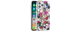For Apple iPhone 11 (XI6.1) Cross Full Diamond Bling Case Cover - Multi