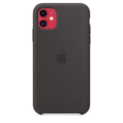 For Apple iPhone 11 (XI6.1) DOT Thick Beautiful Hybrid Case Cover - Black/Black