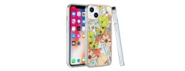 For Apple iPhone 11 (XI6.1) Exotic ShockProof Design Hybrid Case Cover - Colorful Floral
