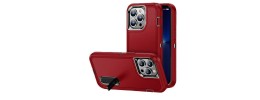 For Apple iPhone 11 (XI6.1) Exquisite Tough Shockproof Hybrid Case Cover - Red