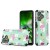 For Celero 3 Plus Strong Tough Metallic Design Hybrid - Green Floral