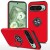 For Google Pixel 10 Pro XL CHIEF Oil Painted Magnetic Ring Stand  Hybrid Case Cover - Red