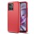 For Moto G 5G 2026 / G PLAY 2026 Premium Tough Lined Design Hybrid Case Cover - Red