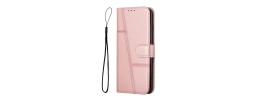 For Motorola Edge 2025 Wallet ID Card Holder Case Cover - Rose  Gold