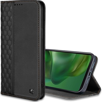 For Motorola Moto G Power 5G 2025 Wallet ID Card Holder Case Cover - Black