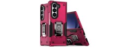 For Motorola Razr 2025 2024 Machine Design Hybrid with Kickstand- Hot Pink