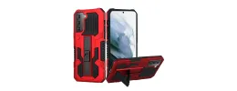 For Samsung Galaxy s21 Plus, s30 Plus Rocker Kickstand Tough Shockproof Hybrid Case Cover - Red