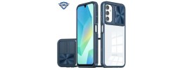 [METKASE] For Samsung A16 5G METKASE Fusion Transparent Clear Hybrid - Blue