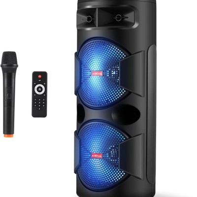 GD2152 - DOUBLE 12 INCH WITH TWO WIRELESS MIC;POWER:40W BATTERY:7.4V/5400MAH)