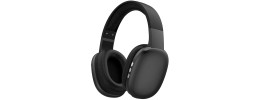 GG PLATINUM VIBE Wireless Over Ear Bluetooth Headphones with Microphone Noise Reduction Bluetooth Wired Micro SD - Black (E3 GG-1)