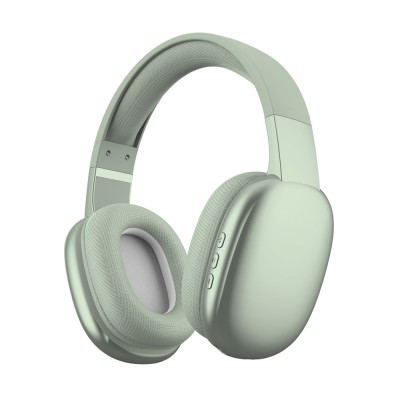 GG PLATINUM VIBE Wireless Over Ear Bluetooth Headphones with Microphone Noise Reduction Bluetooth Wired Micro SD - Mint (E3 GG-4)