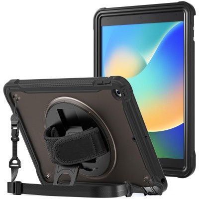 IPAD 10.2 Inch Heavy Duty Case w/ Adjustble Kick Stand Hand