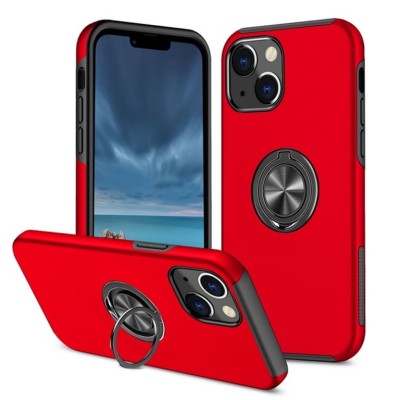 IPH15 Pro Max 6.7 Oil Painted Case w/Flat Magnetic Ring
