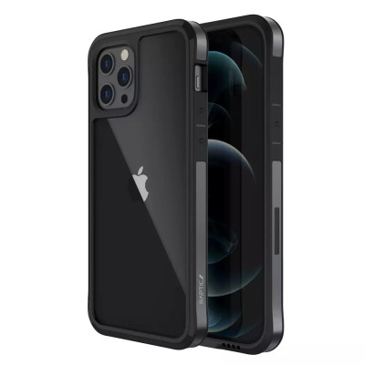 Iphone 12/Iphone12 pro Bling Case with Pop Up Black (Retai