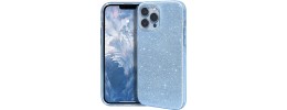 Iphone 12/Iphone12 pro Bling Case with Pop Up Purple (Reta