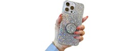 Iphone 12/Iphone12 pro Chrome Glitter Glitter Case Design