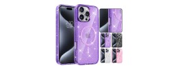 Iphone 12/Iphone12 pro Chrome Glitter Glitter Case Design