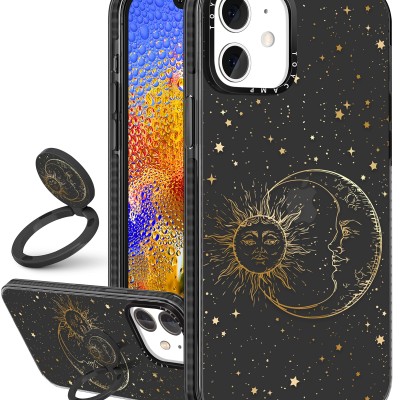 Iphone 12/Iphone12 pro Gliter Star Black