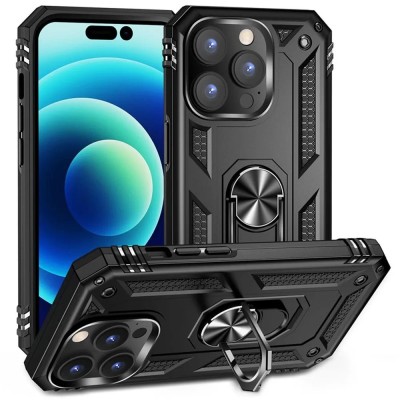 Iphone 12/Iphone12 pro Heavy Duty Bumper Case With Ring St