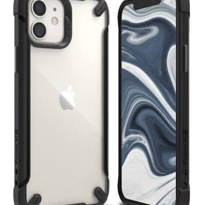 Iphone 12/Iphone12 pro New Matte Design Brush Case with Ri