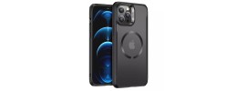 Iphone 12/Iphone12 pro New Matte Design Brush Case with Ri