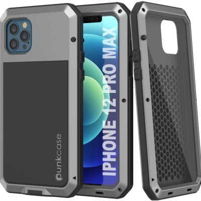 Iphone 12/Iphone12 pro New Texture Brushed Metal case, Bla