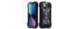 Iphone 13 Mini (5.4") Heavy Duty Ring Stand Cases