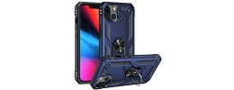 Iphone 13 Mini (5.4") New Texture Magnet Ring Stand Cases