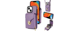 Iphone 14 Plus 6.7 2022 Premium Fabric Wallet Pouch 6 Card S