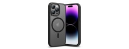 Iphone 14 Pro 6.1 2022 Chrom Clear Case w/ Magsafe Black