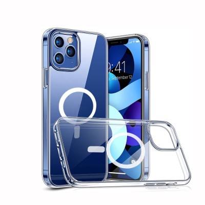 Iphone 14 Pro 6.1 2022 Chrom Clear Case w/ Magsafe Blue(Reta