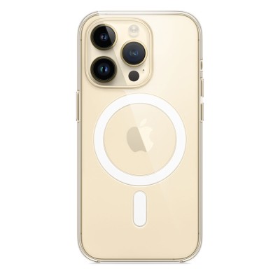 Iphone 14 Pro 6.1 2022 Chrom Clear Case w/ Magsafe Gold