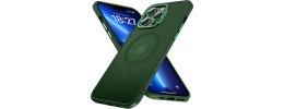 Iphone 14 Pro 6.1 2022 Chrom Clear Case w/ Magsafe Green