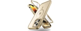 Iphone 14 Pro Max 6.7 2022 Chrom Clear Case w/ Magsafe Gold