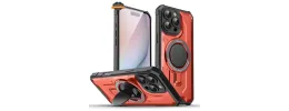 Iphone 16 Plus 6.7 Tuff Case w/Magsafe Folding Stand Holder