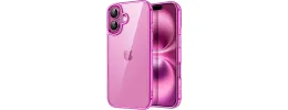 Iphone 16 Plus 6.7 Premium New Bumper Case Pink