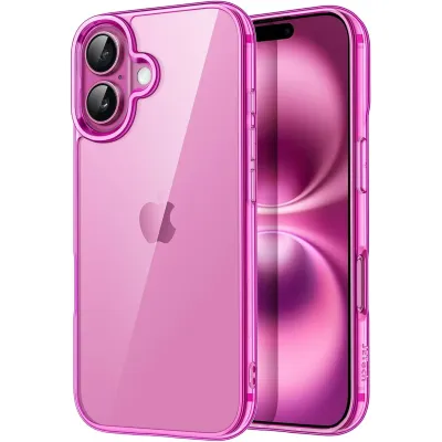 Iphone 16 Plus 6.7 Premium New Bumper Case Pink