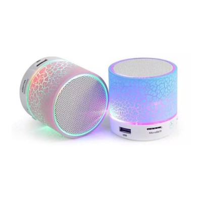 MINI SPEAKER PORTABLE RECHARGEABLE BT/USB/TF RGB LIGHT