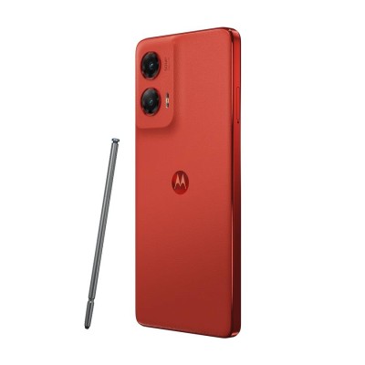 MOTO G Stylus 5G 2024 Hybrid Dual Layer Case Red