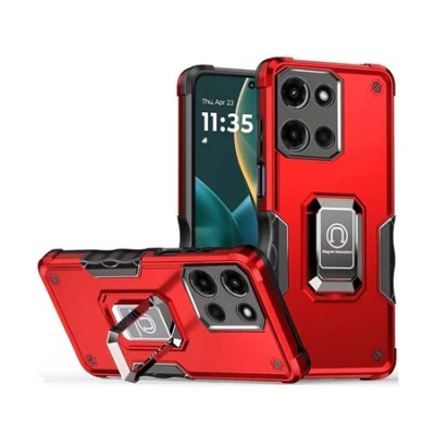 MOTO G Stylus 5G 2025 Hybrid Shockproof Magnetic RingStand c