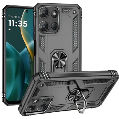 MOTO G Stylus 5G 2025 Hybrid Shockproof Magnetic RingStand c
