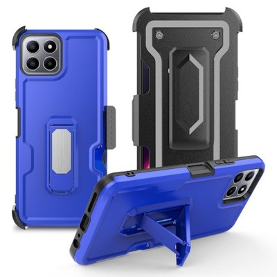 MOTO G Stylus 5G 2025 Kick Stand Holster Case w/ Card Slot B