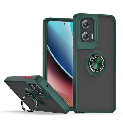 MOTOROLA G 5G 2025 Oil Painted Case w/Flat Magnetic Ring Sta