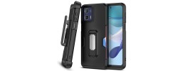 MOTOROLA G Stylus 5G 2023 Kick Stand Holster Case w/ Card Sl