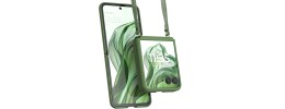 MOTOROLA Razr Plus 2024 Premium Painted Mate Case Green(Pre