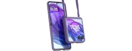 MOTOROLA Razr Plus 2024 Premium Painted Mate Case Purple(Pr