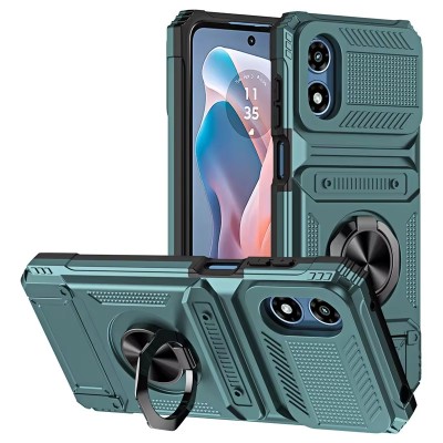 MOTOROLA G Play 2024 Hybrid Shockproof Magnetic RingStand ca