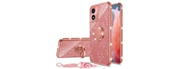 MOTOROLA G Play 2024 Magnetic W/ Ringstand Cases Rose Gold