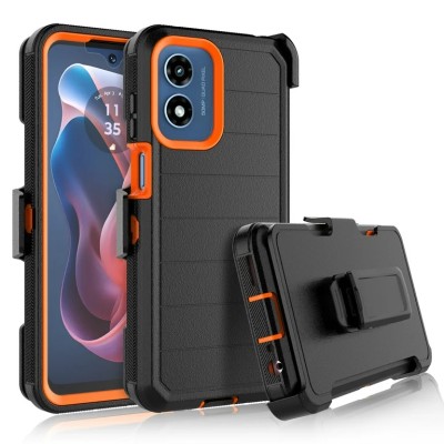 MOTOROLA G Power 5G 2025 Kick
Stand Holster Case w/ Card Slo